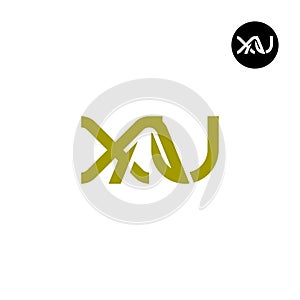XAU Logo Letter Monogram Design