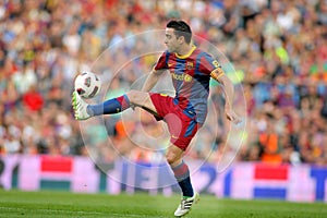 Xavi Hernandez of Barcelona