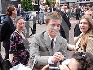 Xavier Samuel at Twilight Eclipse Premiere