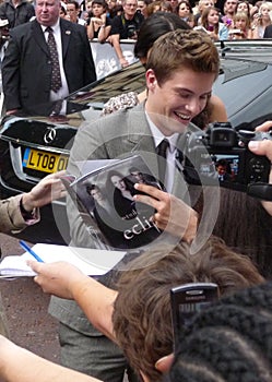 Xavier Samuel at Twilight Eclipse Premiere