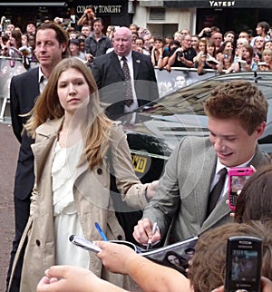 Xavier Samuel at Twilight Eclipse Premiere