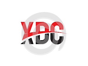 XDC Letter Initial Logo Design Vector Illustration