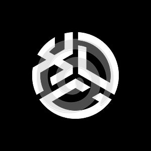 XDC letter logo design on black background. XDC creative initials letter logo concept. XDC letter design
