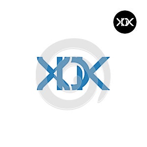 XDK Logo Letter Monogram Design