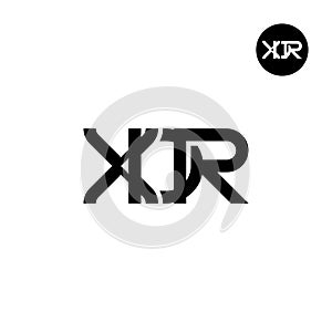 XDR Logo Letter Monogram Design