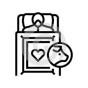 xenotransplantation future technology line icon vector illustration