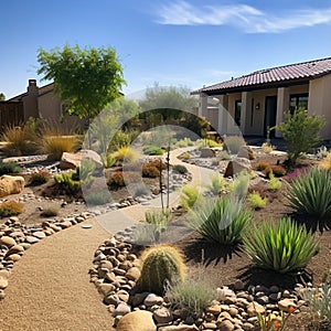 Xeriscaping - Garden or Landscape with Minimal Water Usage