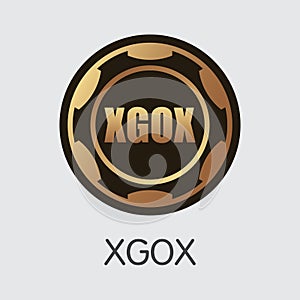 Xgox - Crypto Currency Sign Icon.