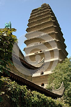 Xi'an, China: Wild Goose Pagoda