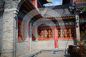 Xi`an Guangren temple Ancient Chinese Architecture