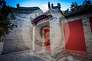 Xi`an Guangren temple Ancient Chinese Architecture