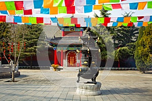 Xi`an Guangren temple Ancient Chinese Architecture
