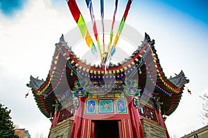 Xi`an Guangren temple Ancient Chinese Architecture