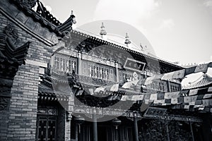 Xi`an Guangren temple Ancient Chinese Architecture photo
