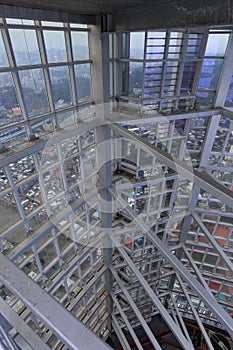 Xiamen Petronas Twin Towers Top floor internal structure