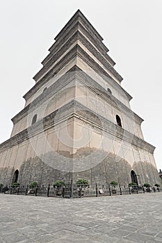 Xian China-Big Wild Goose Pagoda