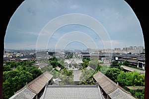 Xian China-See Xi'an city in Big Wild Goose Pagoda