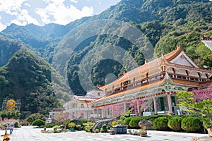 Xiangde Temple at Tianxiang Recreation Area in Taroko National Park, Xiulin, Hualien, Taiwan