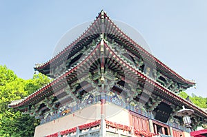 Xiangshan Temple at  Longmen Grottoes Luoyang China