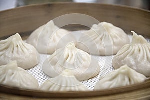 Xiao long bao soup dumpling buns