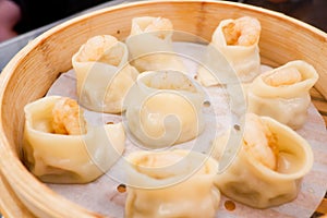 Xiao Long Bao, Streamed shrimp Dumplings