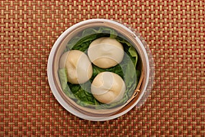 Xiaolongbao is a type of Chinese dim sum commonly eaten in countries in the Greater China region.