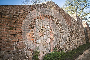 The XIII century defensive wall