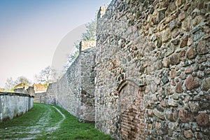 The XIII century defensive wall