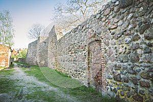 The XIII century defensive wall photo