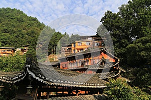 Xijiang Miao Village in guizhou,china