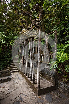 Xilitla ruins in Mexico