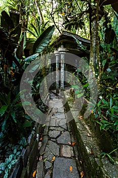 Xilitla ruins in Mexico