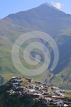 Xinaliq, Azerbaijan, a remote mountain village in the Greater Caucasus range