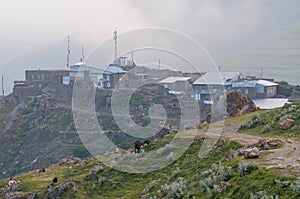 Xinaliq, Azerbaijan, a remote mountain village in the Greater Caucasus range