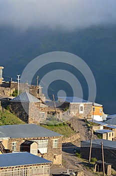 Xinaliq, Azerbaijan, a remote mountain village in the Greater Caucasus range