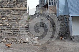 Xinaliq, Azerbaijan, a remote mountain village in the Greater Caucasus range