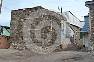 Xinaliq, Azerbaijan, a remote mountain village in the Greater Caucasus range