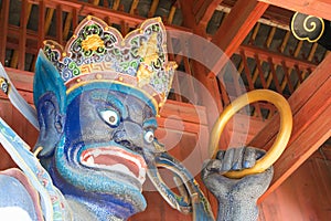 Xingjiao Temple at Shaxi Ancient village. a famous Ancient village of Jianchuan, Yunnan, China.