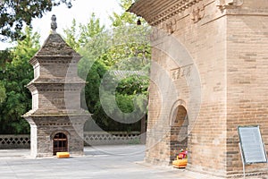 Xingjiao Temple(UNESCO World heritage site). a famous Temple in Xian, Shaanxi, China.