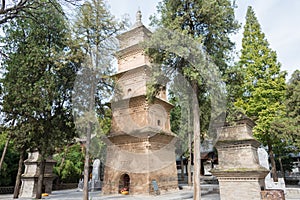 Xingjiao Temple(UNESCO World heritage site). a famous Temple in Xian, Shaanxi, China.