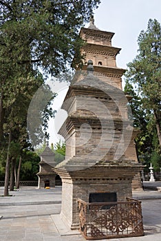 Xingjiao Temple(UNESCO World heritage site). a famous Temple in Xian, Shaanxi, China.