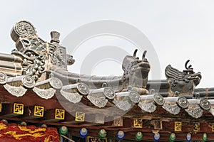 Xingjiao Temple(UNESCO World heritage site). a famous Temple in Xian, Shaanxi, China.