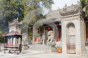 Xingjiao Temple(UNESCO World heritage site). a famous Temple in Xian, Shaanxi, China.