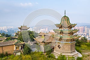 Xining south mountain gongbei temple