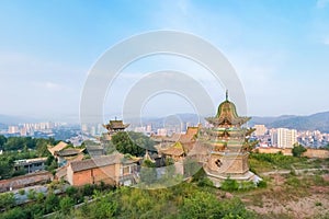 Xining south mountain gongbei temple