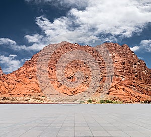 Xinjiang geological landscape