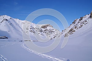 Xinjiang snowland photo