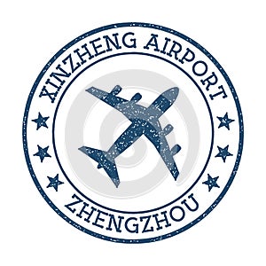 Xinzheng Airport Zhengzhou logo.