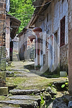 Xiongcum Ancient Village near Guilin China