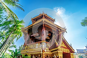 Xishuangbanna temple architecture